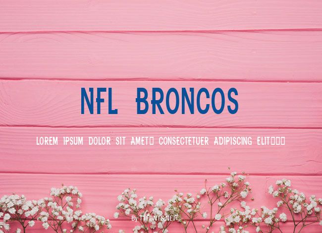 NFL Broncos example