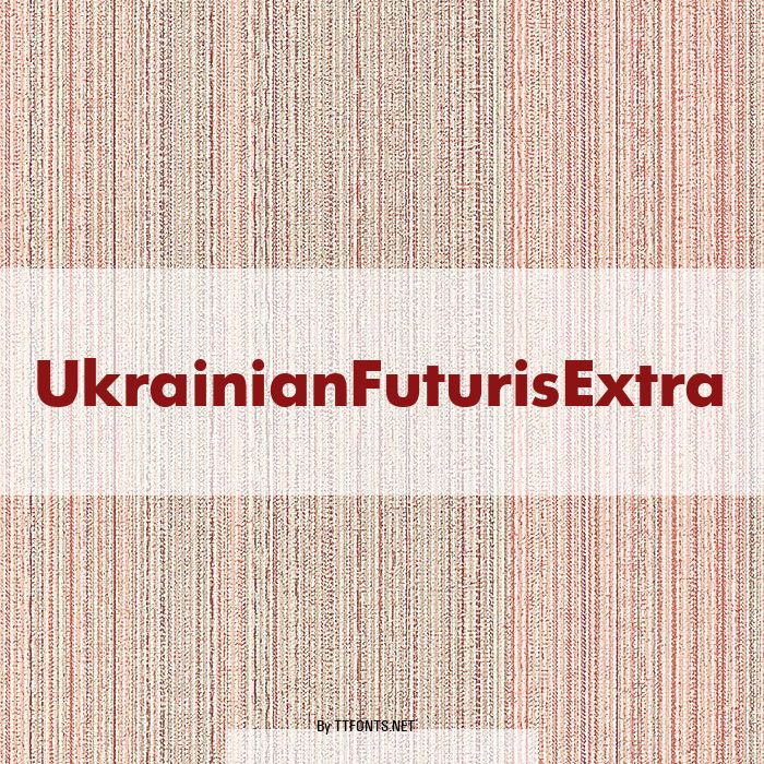 UkrainianFuturisExtra example