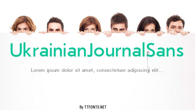 UkrainianJournalSans example