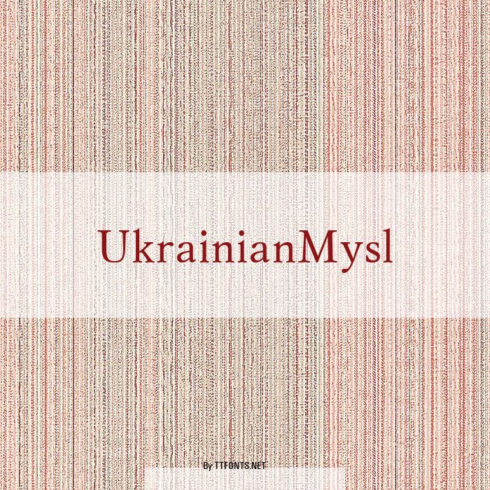 UkrainianMysl example