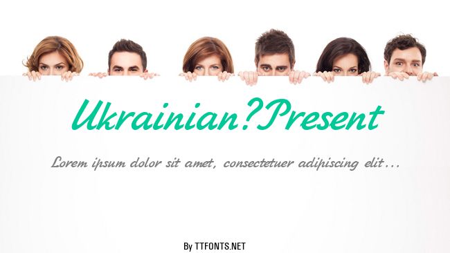 Ukrainian?Present example