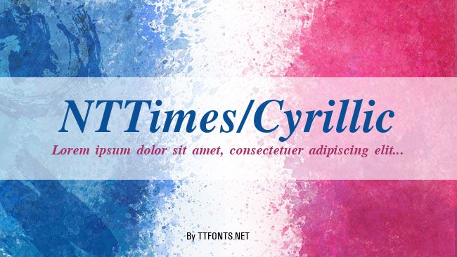 NTTimes/Cyrillic example