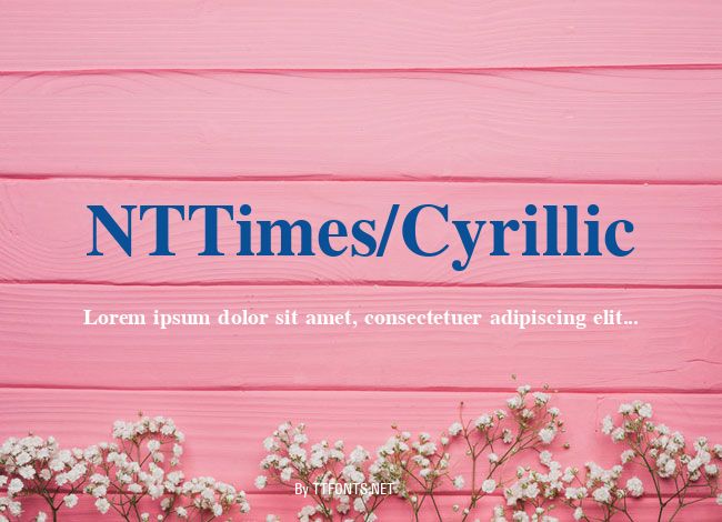 NTTimes/Cyrillic example