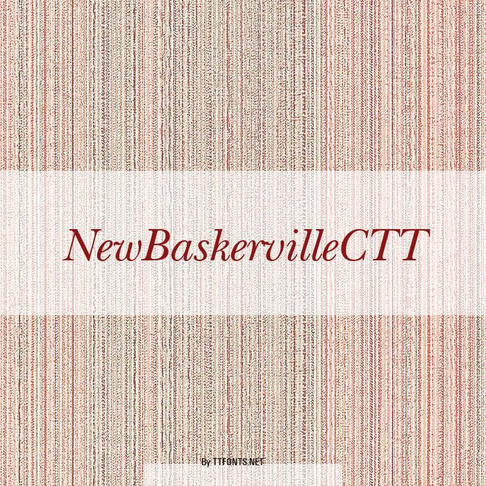 NewBaskervilleCTT example