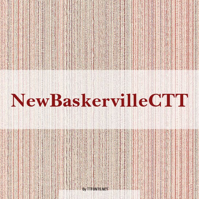 NewBaskervilleCTT example