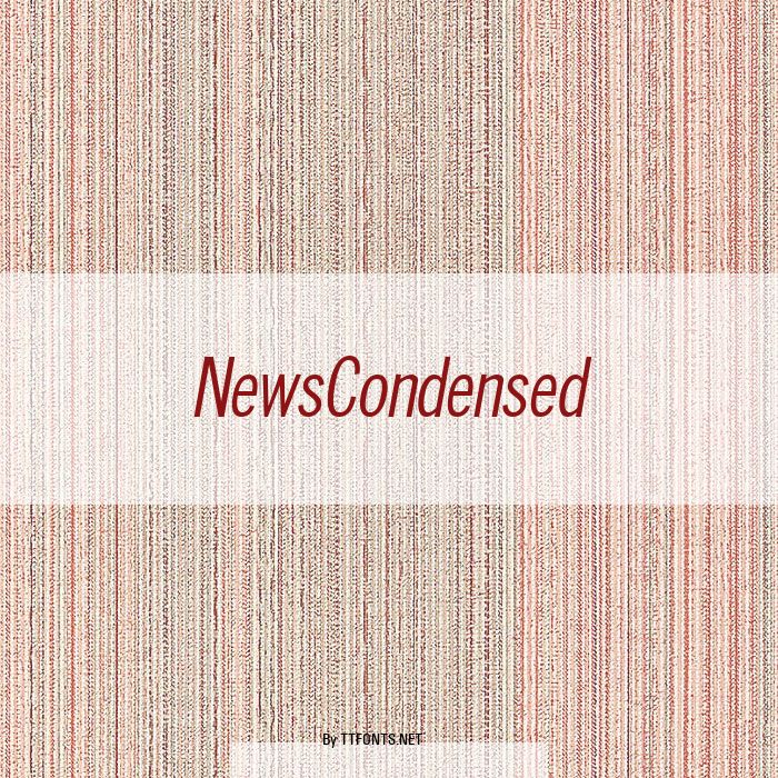 NewsCondensed example