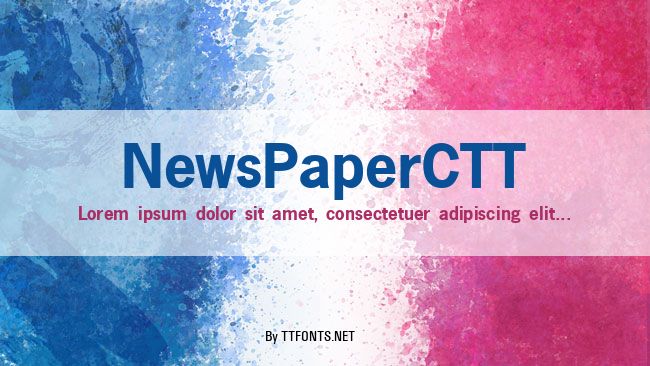 NewsPaperCTT example