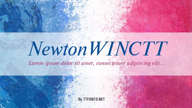 NewtonWINCTT example