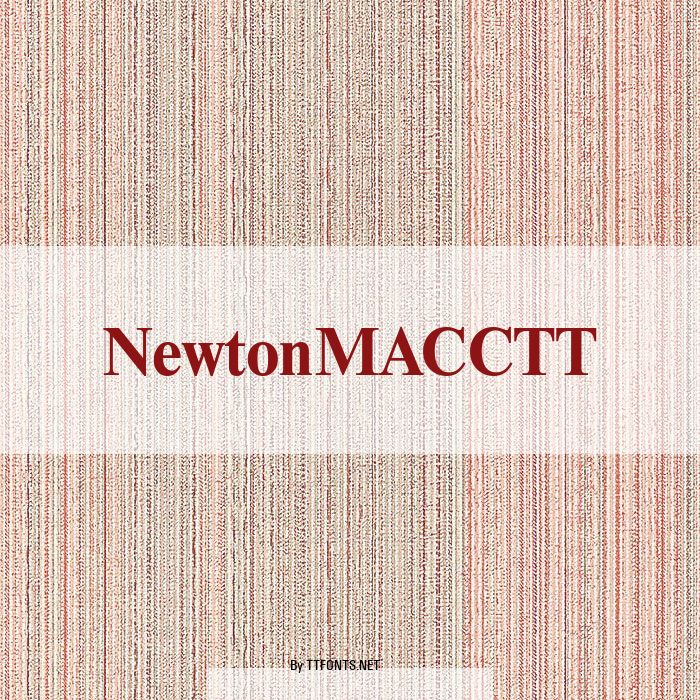 NewtonMACCTT example