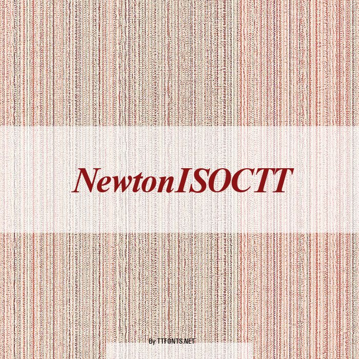NewtonISOCTT example