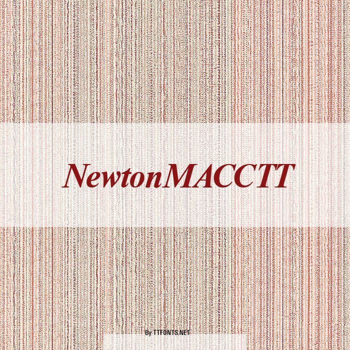 NewtonMACCTT example