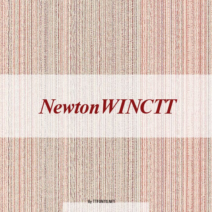 NewtonWINCTT example