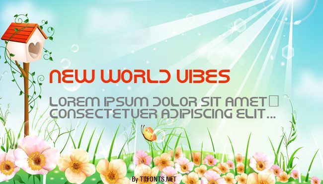 New World Vibes example