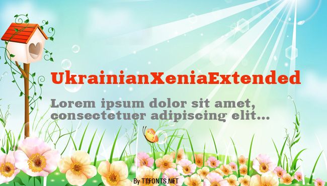 UkrainianXeniaExtended example