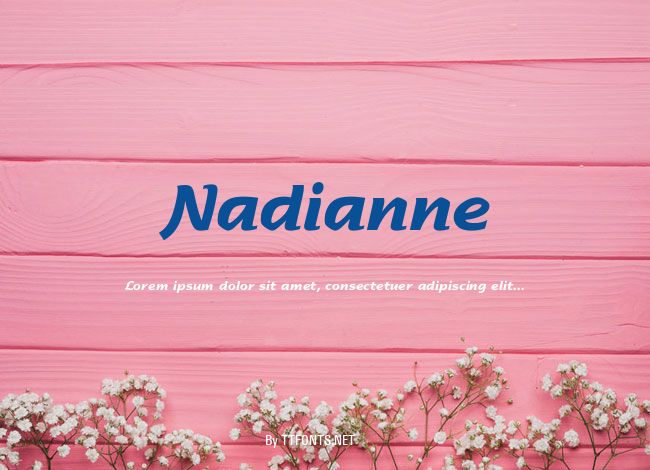 Nadianne example