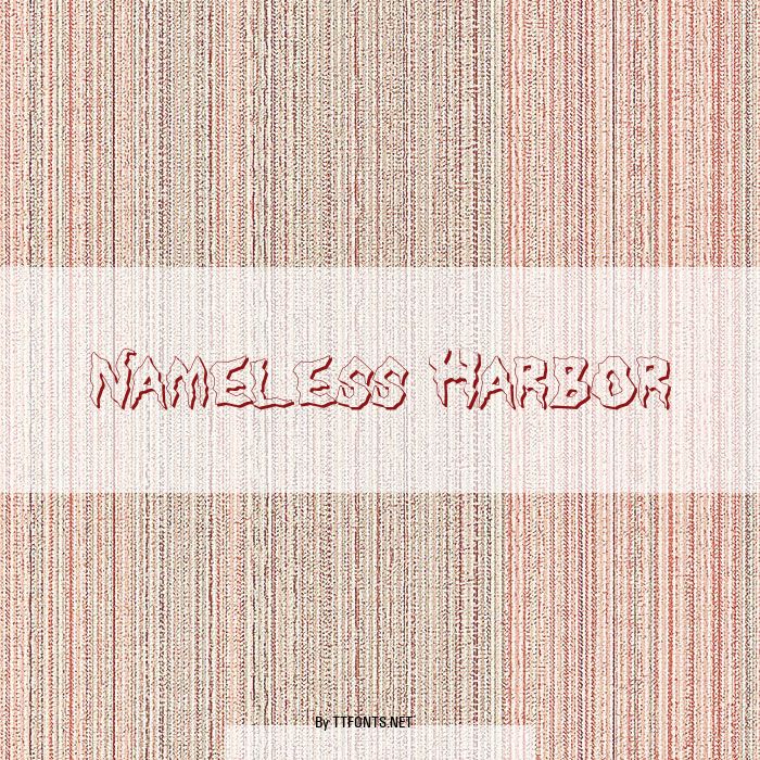 Nameless Harbor example