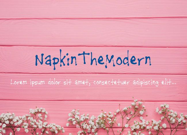 NapkinTheModern example