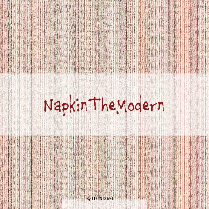 NapkinTheModern example