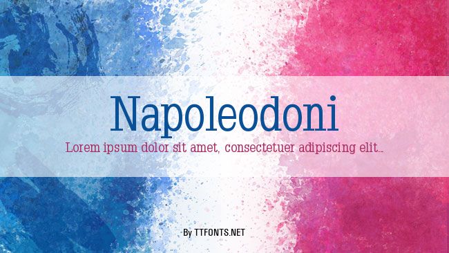 Napoleodoni example