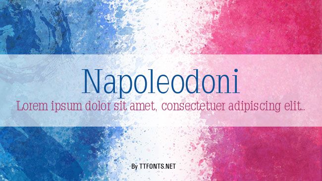 Napoleodoni example