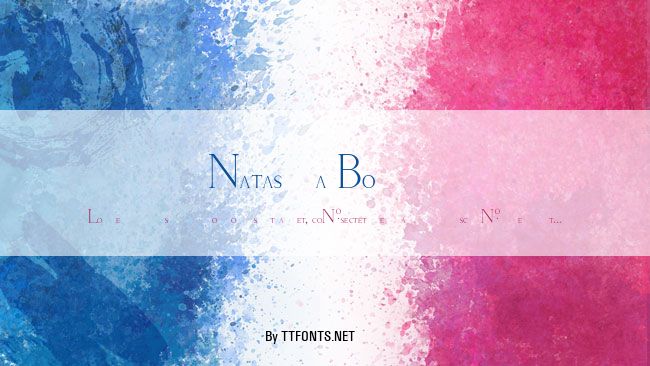 Natasha Bold example