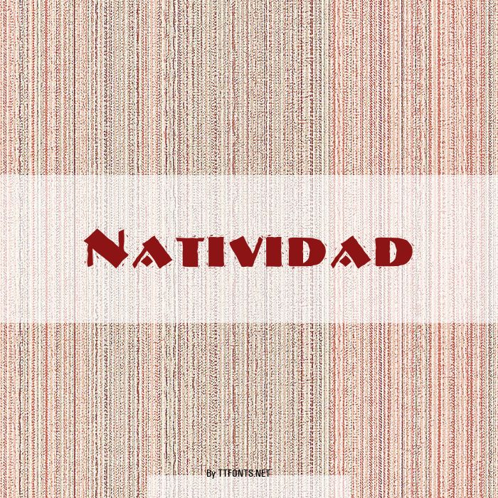 Natividad example