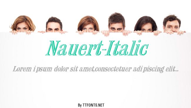 Nauert-Italic example