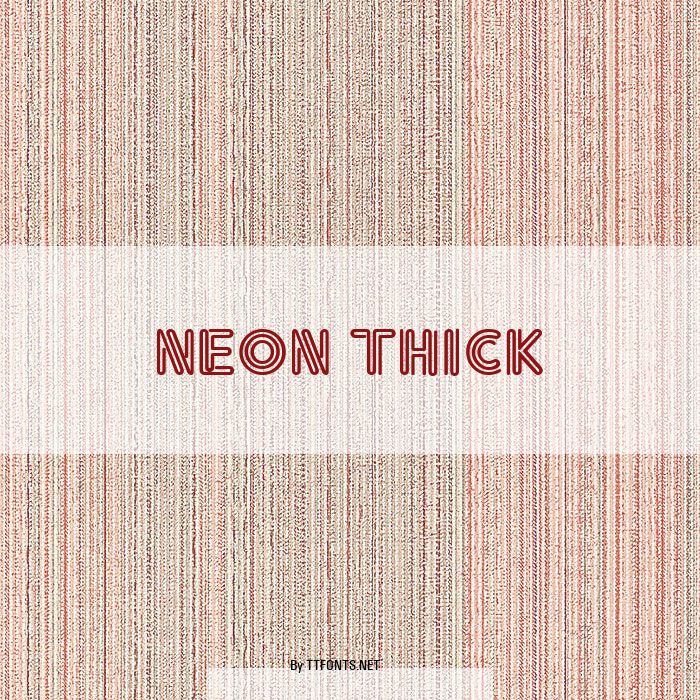 Neon Thick example