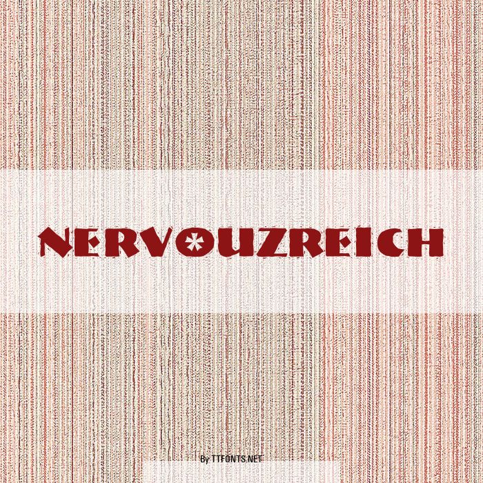 NervouzReich example