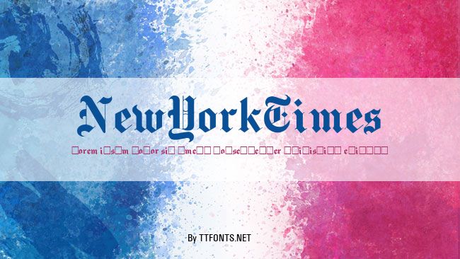 NewYorkTimes example