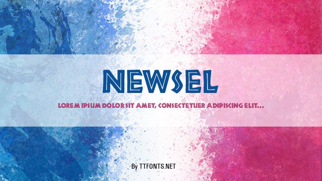 Newsel example