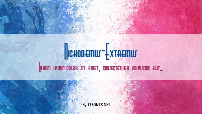 Nickodemus-Extremus example