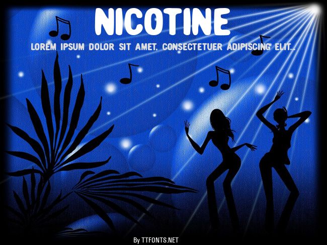Nicotine example