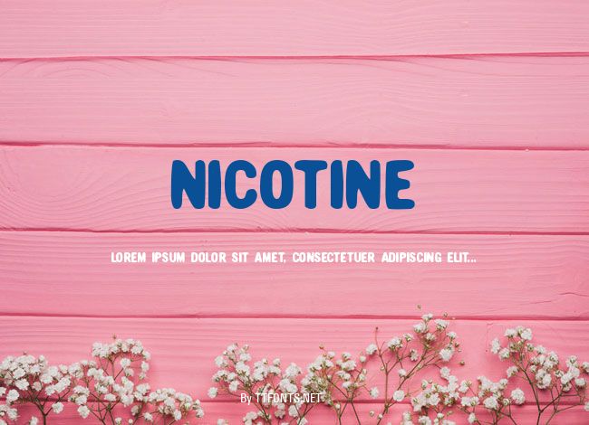 Nicotine example