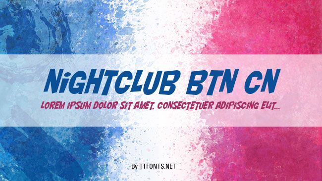 Nightclub BTN Cn example