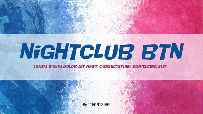 Nightclub BTN example