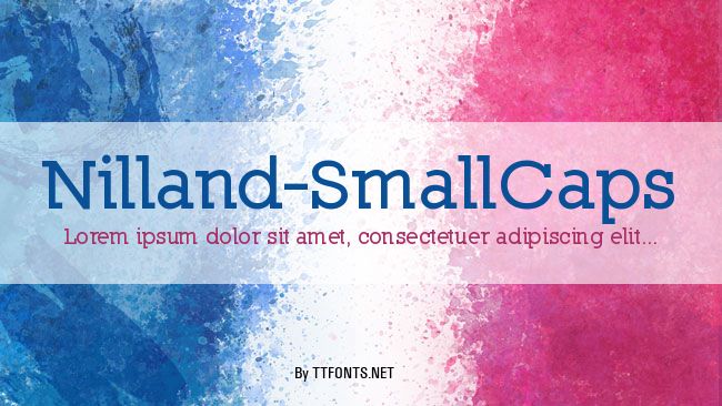 Nilland-SmallCaps example