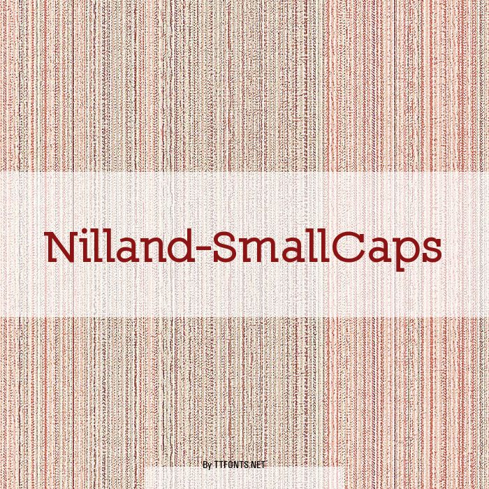 Nilland-SmallCaps example