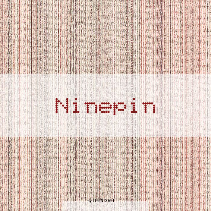 Ninepin example