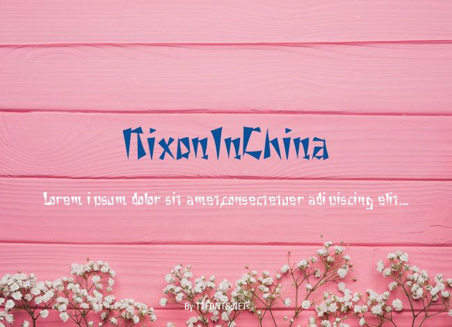 NixonInChina example
