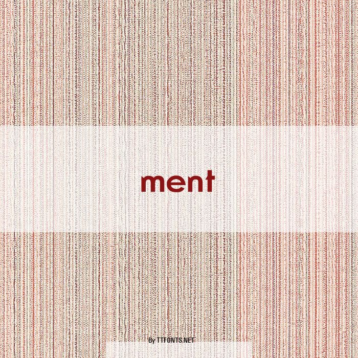 ment example