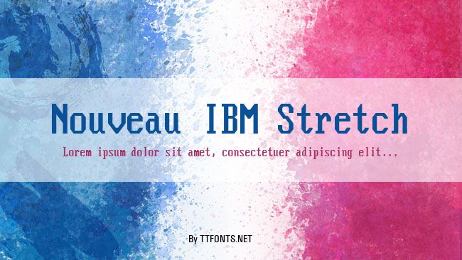 Nouveau IBM Stretch example