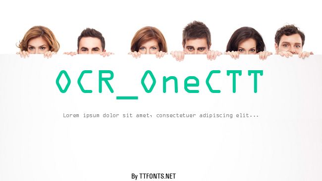 OCR_OneCTT example