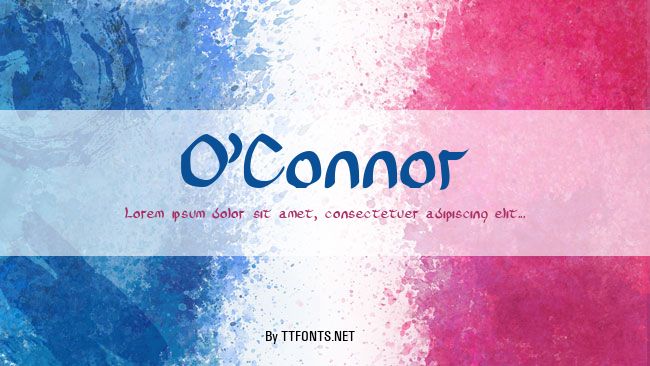 O'Connor example