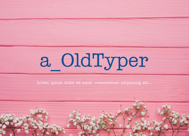 a_OldTyper example