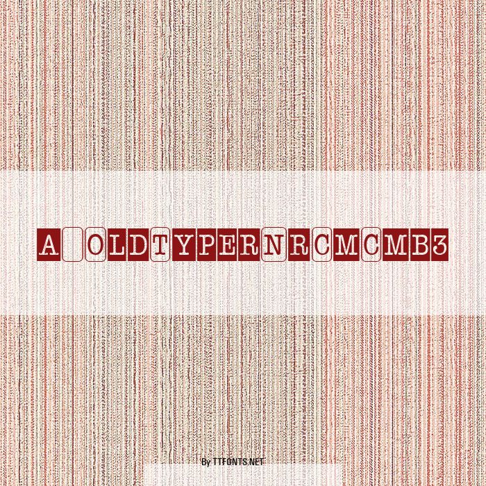 a_OldTyperNrCmCmb3 example