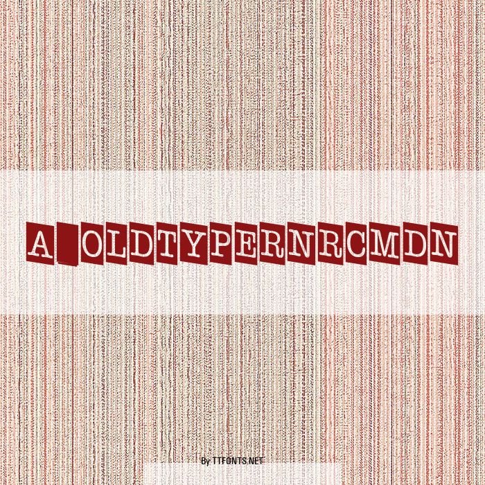 a_OldTyperNrCmDn example