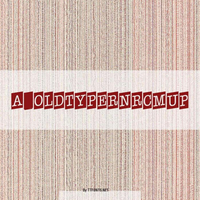 a_OldTyperNrCmUp example