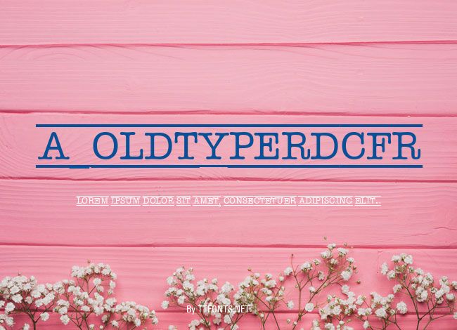 a_OldTyperDcFr example