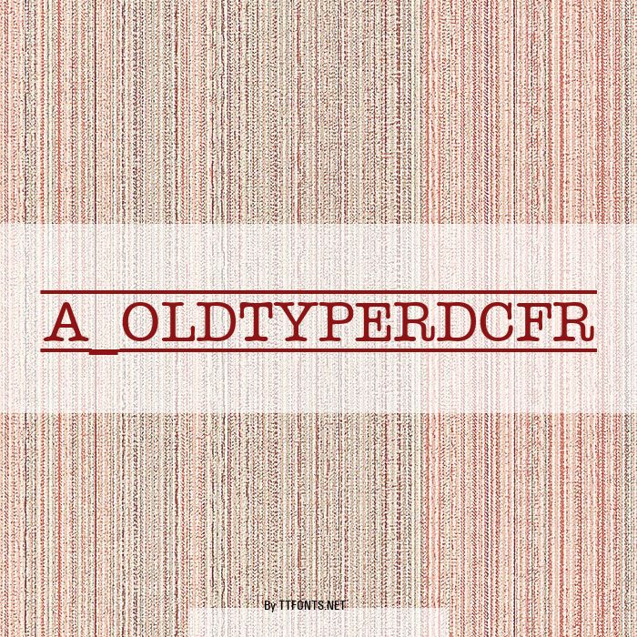 a_OldTyperDcFr example